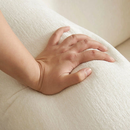 Chenille Sectional Sofa (91")