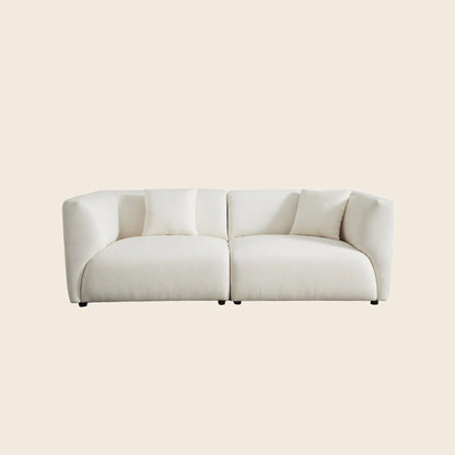 Chenille Sectional Sofa (91")