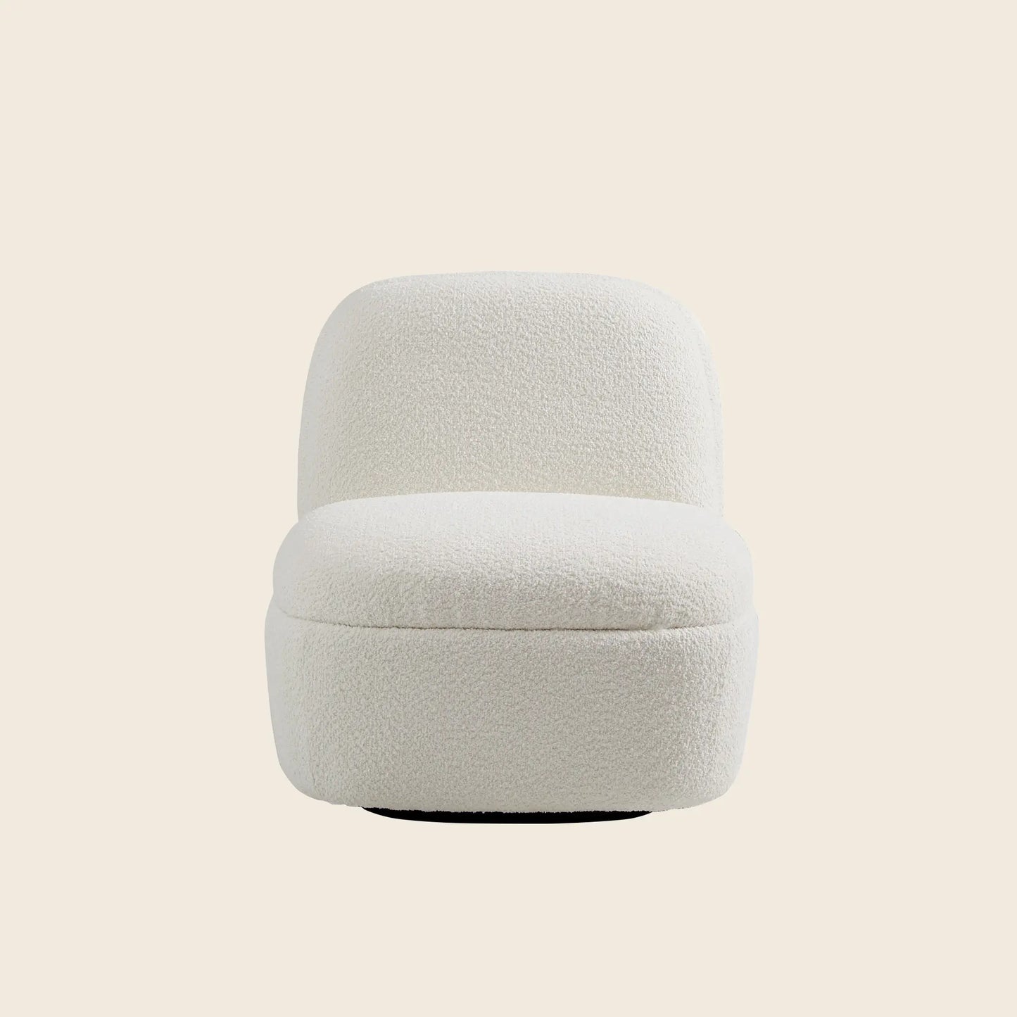 Boucle Swivel Chair