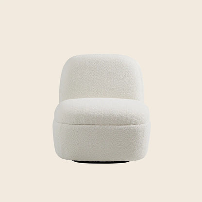 Boucle Swivel Chair
